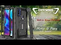 Moto G Pure 2021 COVRWARE Aegis Series Holster Case with Built-in Screen Protector