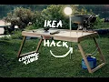 Ikea hack Camping table