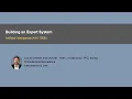 Building an Expert System