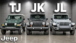 We Compared the TJ JK and JL Wrangler After 200 000 Miles A Clear Winner