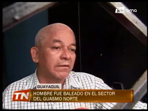 Hombre fue baleado en el sector de Guasmo Norte