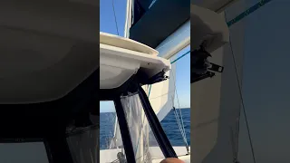 Sailing South⛵️ #boatlife #catamaran #sailing #liveaboard