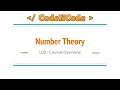 L00 Course Overview Number Theory CodeNCode