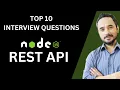 Top 10 REST API Interview Questions Answers in Node js REST API Interview Preparation