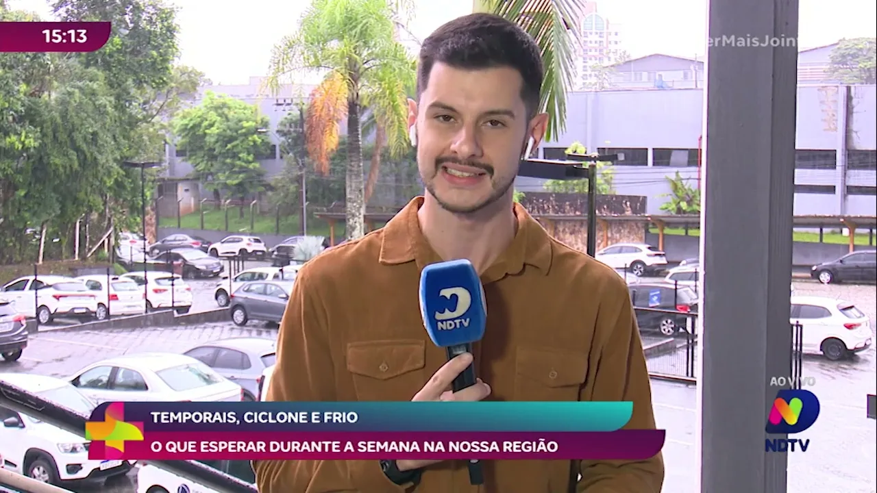 Temporais, ciclone e frio o que esperar durante a semana na nossa região