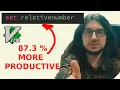 How I am SUPER Productive With Vim my vim config