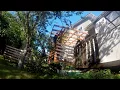 Timelapse Installation of Corrugated Plastic Roof Panels DIY