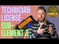 Ham Radio Technician License Prep Sub-Element 3 2022-2026