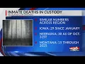 How does South Dakota s inmate deaths compare to other states