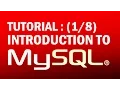 mysql tutorial for beginners Introduction to MySQL database
