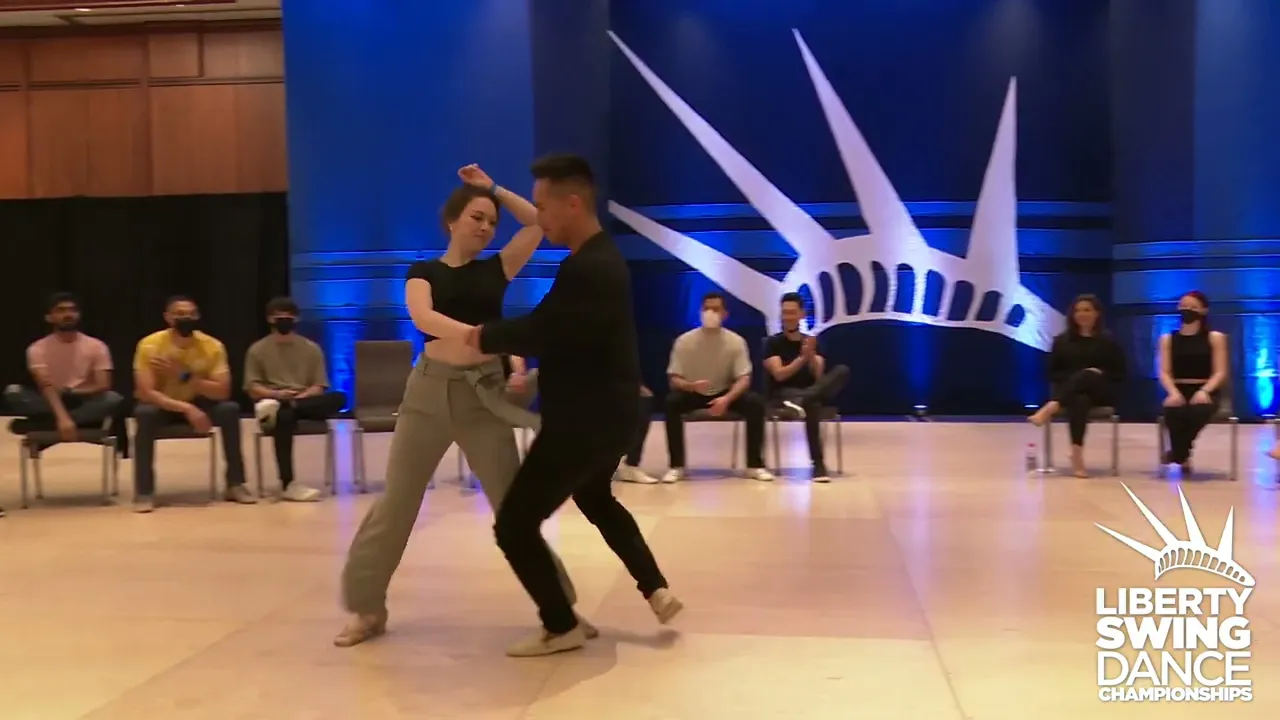Liberty Swing 2022 All Star Jack & Jill Tuan Nguyen & Kristen Wallace
