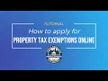 How to Apply for Property Tax Exemptions Online in Miami-Dade Step by Step