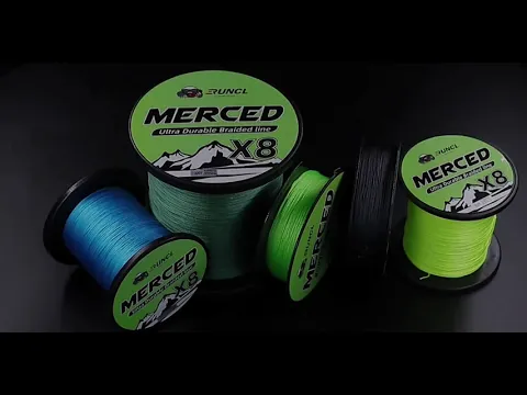 Merced | PE Braided | Fishing Line 4/8 | Strand 10-200LB Weaves Multifilament | for Carp Fishing