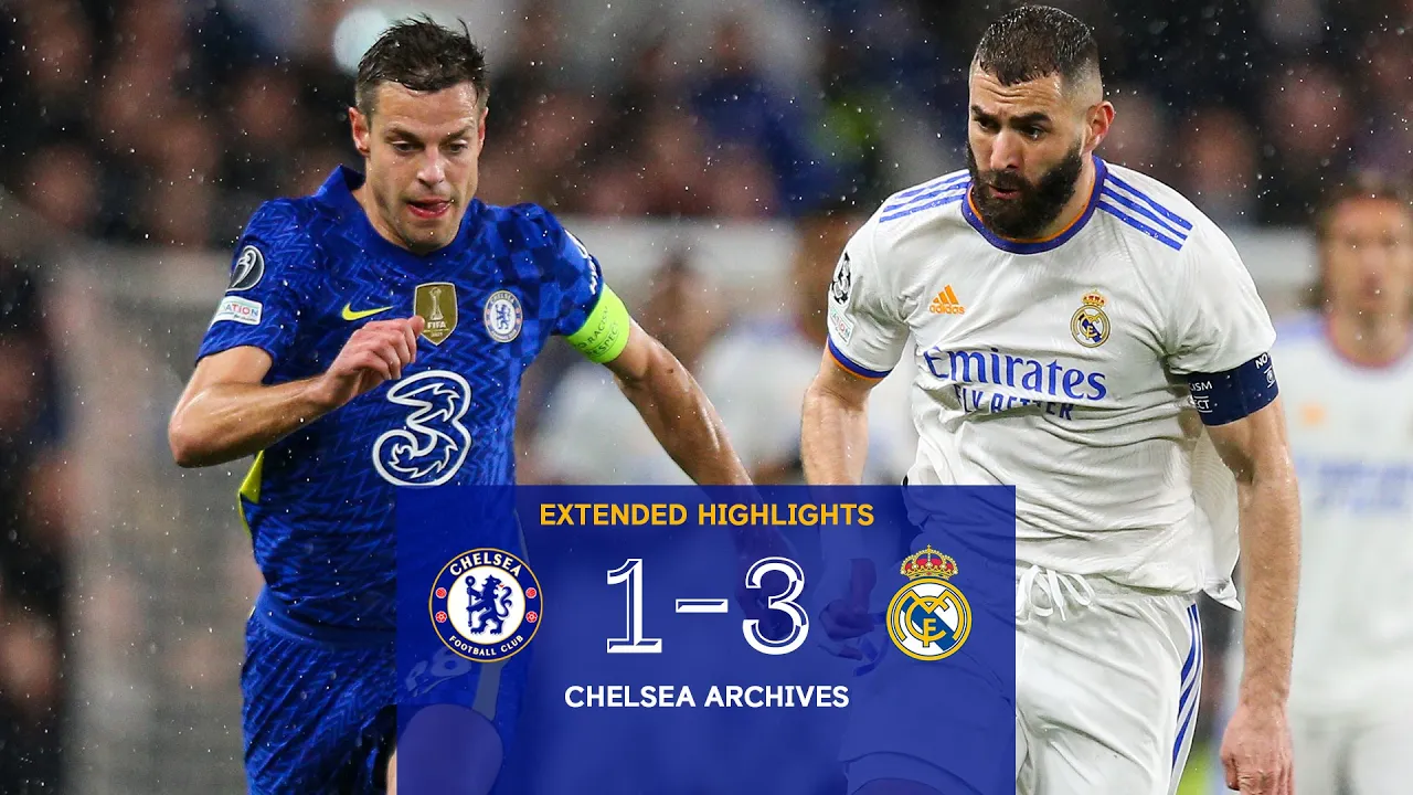 ⏪ Chelsea v Real Madrid (1-3) | QF 1st Leg Highlights | 2021/22 Champions League