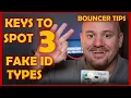 How to Spot the 3 Fake ID Types Bouncer Tips 2019