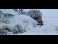 72 inch Berco Snowblower Quick Attach on a Branson 5520 CH Tractor a snowblower by Bercomac