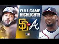 PADRES vs BRAVES Resumen completo del partido 21 de julio Temporada 2026 de la MLB