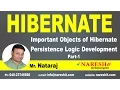3 Important Objects of Hibernate Persistence - Part 1 Mr Natraj