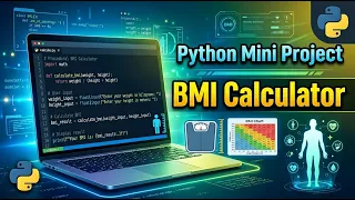 Build a BMI Calculator in Python in 4 minutes Beginner Python Project