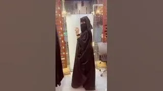 العباية الشيك السمرا الجميلة عباية من الحرير المستورد الشيك Fashionista79 