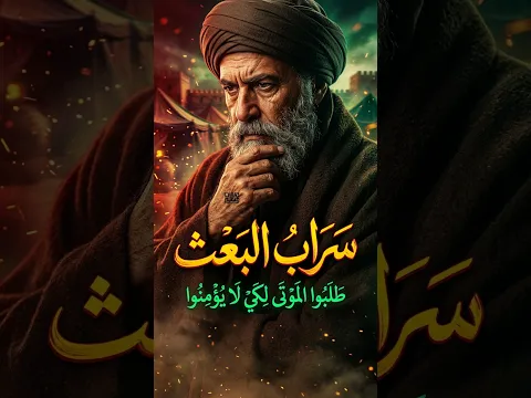 "حين يطلب الإنسان معجزة خيالية فقط ليهرب من الحق!" #حكايات_مسلم