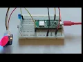 Raspberry Pico Morse code transmitter with LED buzzer