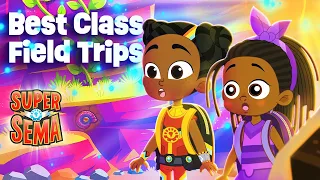 Super Sema’s Best Class Field Trips ✨ Cartoons for Kids