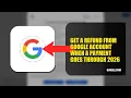 How To Get A Refund From Google Account When A Payment Goes Through 2026 EASY GUIDE