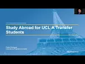 Studying Abroad as a UCLA Transfer