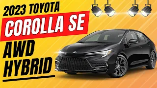 REVIEW 2023 TOYOTA COROLLA HYBRID AWD SE SPORT