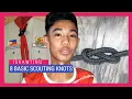 ISKAWTING 8 BASIC SCOUTING KNOTS
