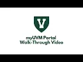 myUVM Portal Walk-Through