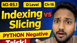 Python String Slicing vs Indexing Negative Tricks 90 Students Galat Karte Hain