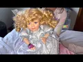 A gift from a special friend of a beautiful Collectors Choice Porcelain Dolls Series By Dandee