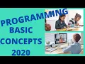Basic Concepts in Programming 2020 Coding for kids Coding for beginners How to start Coding