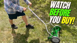 No Gas No Electricity - Scotts 14 5-Blade Push Mower Reel Mower REVIEW
