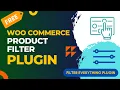 Free WooCommerce Product Filter Plugin Filter Everything Plugin Tutorial