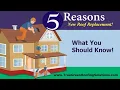 New Roof Replacement Susanville - 5 Reasons CALL US 775 225-1590