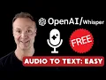 How to Use OpenAI s Whisper for Perfect Transcriptions Speech to Text