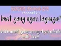 Backsound yang sering di pakai kak milk tea!! | Nasya Official