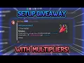 How to create NITRO OTHER giveaways with cool multipliers Dasu Tutorial 2021