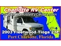 2003 Fleetwood Tioga 23E Used Class C Motorhome FOR SALE Stock 1342