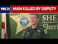 Florida man shot killed by Orange County deputy as SWAT served drug search warrant