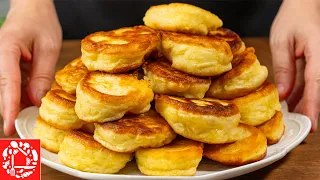 Пышные Оладьи как Пух Без дрожжей! РЕЦЕПТ НА МИЛЛИОН со 100% результатом