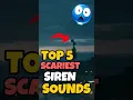 Lagu 5 SCARIEST SIREN SOUNDS IN THE WORLD 😮😮