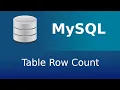 MySQL - Table Row Count
