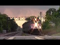 Metra UP-NW Morning rush hour Edison Park 8-12-2025