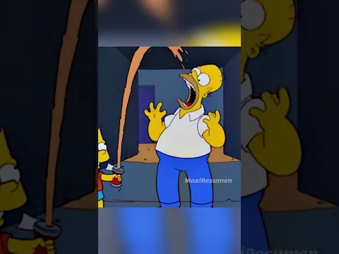 La tranquilidad de Homero se convirtió en la pesadilla de Marge  #simpsons #lossimpson #thesimpsons