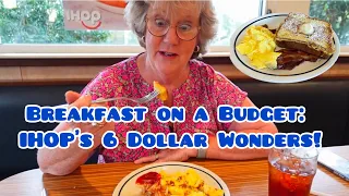 IHOP 6 00 Breakfast Favorites A Wonder or A whoops