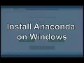 Install Python Anaconda on Windows Setting Python and Conda Path 2017